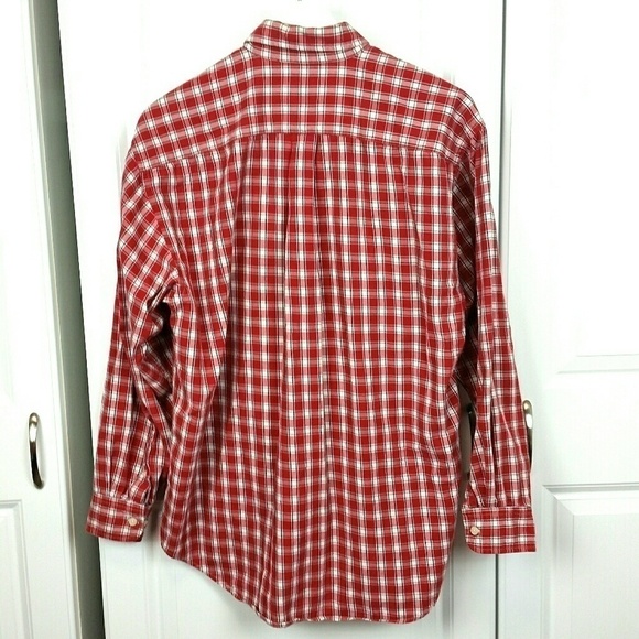 Gap button down plaid shirt, sz M - Picture 2 of 3